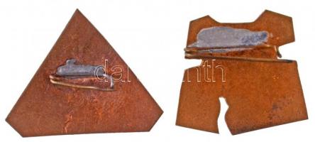 1973. "Közalkalmazottak Országos Találkozója" zománcozott fém jelvény (27x34mm) + DN &quot...