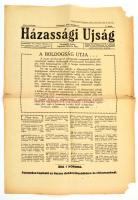 1919.X.12, Első évf., 3. sz., Házassági Ujság, nagyon sok társkereső és egyéb apróhirdetéssel, hajtásnyommal, sarkaiban hiányos