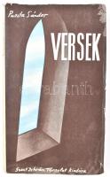 Puszta Sándor versek. Bp., 1940, Szent István-Társulat. Eredeti papírkötésben.
