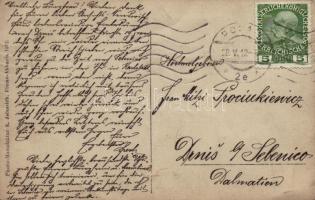 1912 Kritische Zuschauer bei den Motorbootrennen in Abbazia / Austro-Hungarian Navy, K.u.K. Kriegsma...