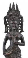 Hindu istennő szobor, m: 29,5 cm