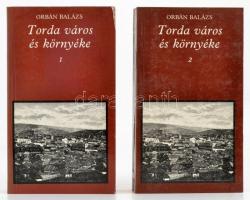 Orbán Balázs: Torda város és környéke I-II. kötetek. Szerk.: Katona Tamás. Bp., 1986, Európa. Kiadói papírkötésben.