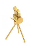 "Hunnia" fém kis kamera, szétszedhető, m: 5,5 cm