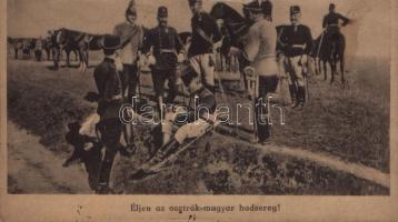 Éljen az osztrák-magyar hadsereg! / WWI Austro-Hungarian K.u.K. military, cavalrymen. M.M.S. W. III/2. Nr. 24. (vágott / cut)