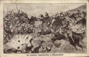Az oroszok visszaverése a Kárpátokból / WWI Austro-Hungarian K.u.K. military, repelling the Russians s: Bortnyik Sándor (Rb)