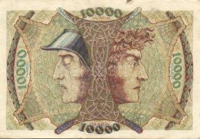 Német Birodalom/Weimari Köztársaság/Baden/Badische Bank 1923. 10.000M (4x) klf szériabetűkkel T:II