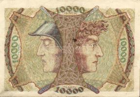 Német Birodalom/Weimari Köztársaság/Baden/Badische Bank 1923. 10.000M (4x) klf szériabetűkkel T:II