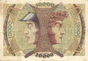 Német Birodalom/Weimari Köztársaság/Baden/Badische Bank 1923. 10.000M (4x) klf szériabetűkkel T:II