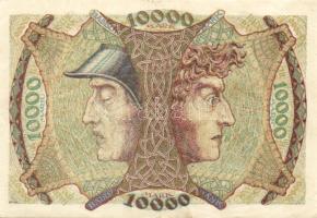 Német Birodalom/Weimari Köztársaság/Baden/Badische Bank 1923. 10.000M (4x) klf szériabetűkkel T:II