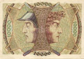 Német Birodalom/Weimari Köztársaság/Baden/Badische Bank 1923. 10.000M (4x) klf szériabetűkkel T:II