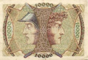 Német Birodalom/Weimari Köztársaság/Baden/Badische Bank 1923. 10.000M (4x) klf szériabetűkkel T:II