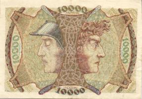 Német Birodalom/Weimari Köztársaság/Baden/Badische Bank 1923. 10.000M (4x) klf szériabetűkkel T:II