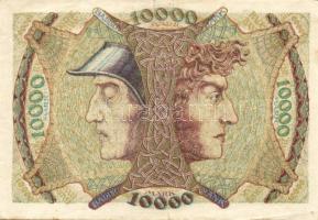 Német Birodalom/Weimari Köztársaság/Baden/Badische Bank 1923. 10.000M (4x) klf szériabetűkkel T:II