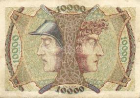 Német Birodalom/Weimari Köztársaság/Baden/Badische Bank 1923. 10.000M (4x) klf szériabetűkkel T:II