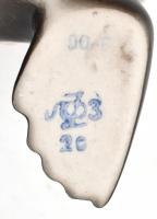 Fóka, porcelán, jelzett, apró sérüléssel az egyik lábán, h: 13 cm, m: 12,5 cm