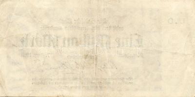 Német Birodalom/Weimari Köztársaság/Baden/Badische Bank 1923. 1000.000M (2x) klf széribetűkkel T:II+...