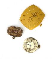 Poljot kvarc karóra rozsdás mutatókkal + 3 óraszerkezet