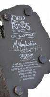Gyűrűk ura - Argonath szobor/könyvespolcvég, alján feliratozott, m: 15,5 cm