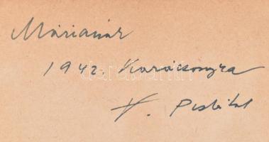 Megyery Sári: De uraim...! Könyv a férfiaknak. Ajándékozási sorokkal. Bp., 1942, dr. Vajna és Bokor....