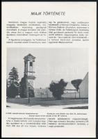 Kulcsár Emil Miklós: Majk története. Fekete-fehér fotókkal. 1989. Papírkötésben. Magyar, angol és né...