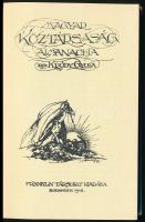 Krúdy Gyula: Magyar Köztársaság almanachja. Bp., 1918, Franklin-Társulat. 461. Sorszámú könyv. Papír...