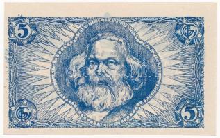 Budapest 1919. 5K "Fegyver és Gépgyár" utalvány T:I- 
Adamo BUC-67.3