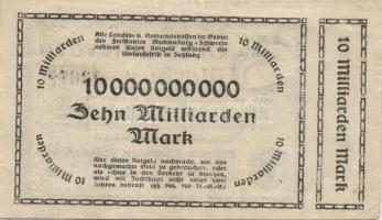 Német Birodalom/Weimari Köztársaság/Mecklenburg-Schwerin/Mecklenburg-Schwerinisches Staatsministeriu...