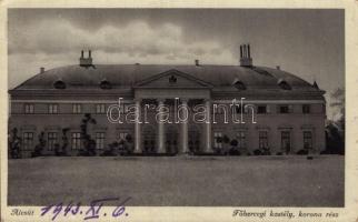 1943 Alcsút, Főhercegi kastély, korona rész (EK)
