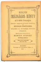 3 db régi imakönyv, két nyelvűek (héber/magyar és német), kopottas vászonkötésben, némely sérült ger...