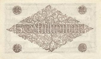 Német Birodalom/Weimari Köztársaság/Hessen/Hessische Landesbank, Darmstadt 1923. 50.000.000M T:I