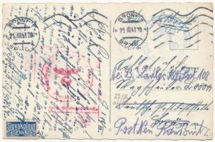 1941 Malacka, Malatzka, Malacky; Pálffy Miklós kastélya / castle + NS Feldpost (EK)