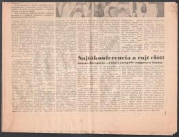 1980 Népszava. 1980. máj. 27. 108. évf. 122. sz. Benne a kor híreivel. Farkas Bertalan és Valerij Ku...