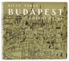Biczó Tamás: Budapest egykor és ma. Bp., 1979., Panoráma, vászonkötés kiadói papírkötésben
