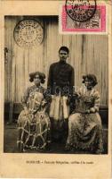 1913 Nosy Be, Nossi-Bé; Femmes Malgaches, coiffées á la mode / Malagasy women, hairstyles, Madagascar folklore, TCV card (EK)