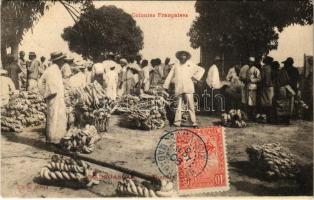 1906 Mananara Nord, Mananara Avaratra; market, Madagascar folklore, TCV card