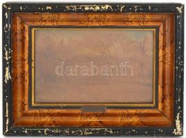 Rudnay jelzéssel: Első tavaszi nap. Tus, karton, foltos, hátoldalán Dr. Völgyessy Ferenc gyűjteménye...