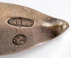 Ezüst (Ag) kanalak (6 db), és ezüst (Ag) villák, és 1 db ezüst (Ag) merőkanál, a merőkanalat leszámí...