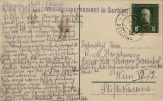 Beograd, Belgrád, Belgrade; Festung / castle, fortress, steamship - from postcard booklet + "K....