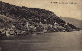Millstatt am See, Schloss Heroldeck / castle. Joh. Fauners Neffe (fl)
