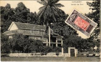 1919 Conakry, Service du Port / port service, TCV card (EK)