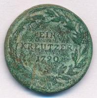 1790S 1kr Cu "II. József" T:2- patina
Huszár : 1896., Unger III.: 1337.c