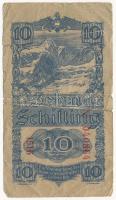 Ausztria 1945. 10Sch T:III- 
Austria 1945. 10 Schilling C:VG Krause#114