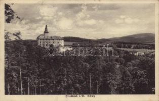 1928 Frydlant, Friedland; Schloss Friedland / castle