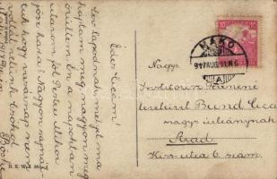 1917 Baroque lady. B.K.W.I. 384-4. s: Mela Koehler