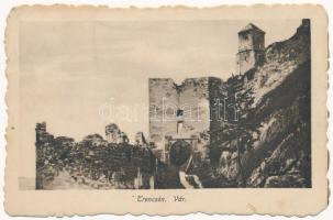 1918 Trencsén, Trencín; vár. Szold E. kiadása / Trenciansky hrad / castle (fl)
