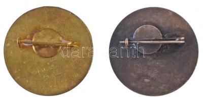 DN Katonai Középiskolák "Élenjáró Növendék" ezüstözött és "Kiváló Növendék" aran...