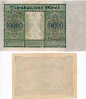 Németország / Weimari Köztársaság 1923. 10.000M + 1923. 1.000.000M T:III szép papír
Germany / Weima...