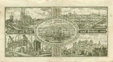 Német Birodalom/Weimari Köztársaság/Német Birodalmi Vasutak/Berlin 1923. 1000.000.000M T:II+