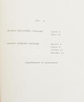 1980-1993 Magyar Vadászok Országos Szövetségének beszámoló jelentései,2 db: 1980-1985, 1990 és a vál...