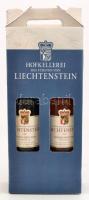 2005 Hofkellerei des Fürsten von Liechtenstein Vaduzer Pino Noir vörösbor és rozé bor, díszdobozban, 0,5 l x2